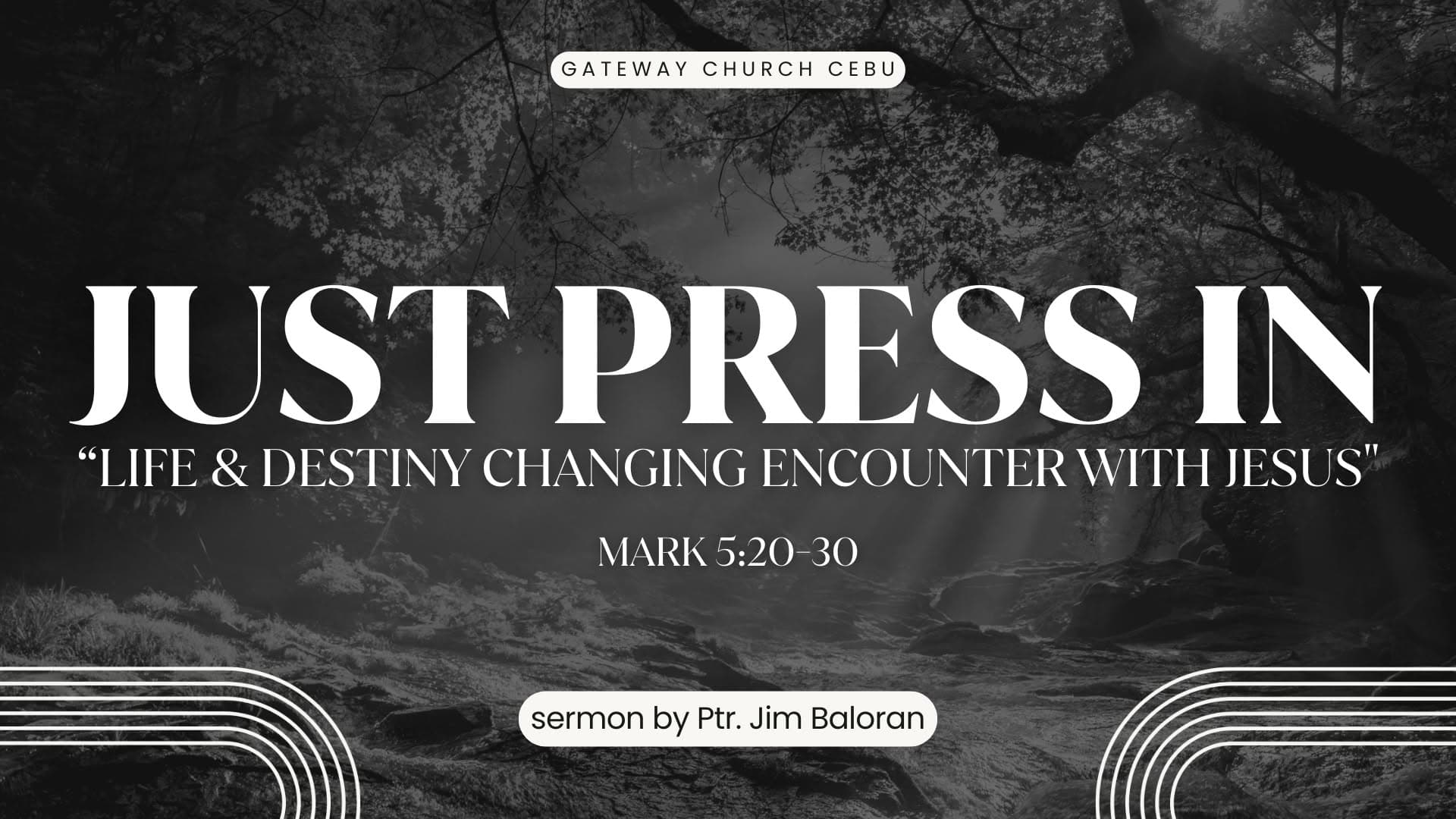 Just Press In